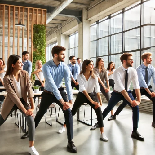 empleados de oficina